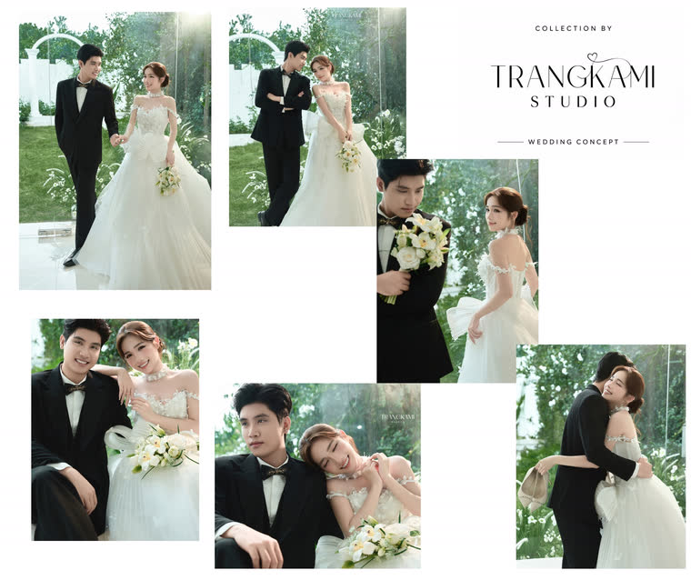 Concept ảnh cưới Vườn xanh lãng mạn — Ngoại cảnh vòm cây, nắng lọc qua tán lá — Trang Kami Studio